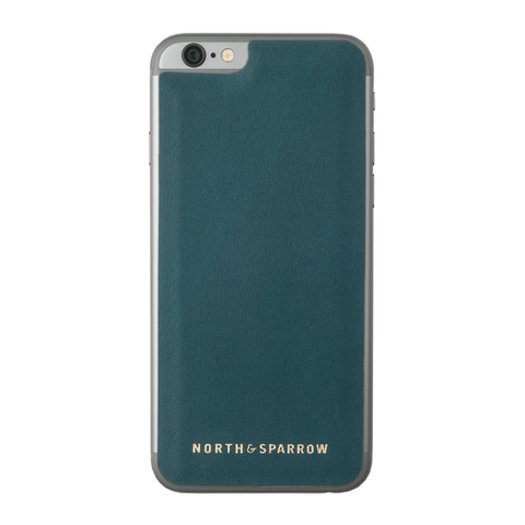 Phone Skin - Jade Green Nappa