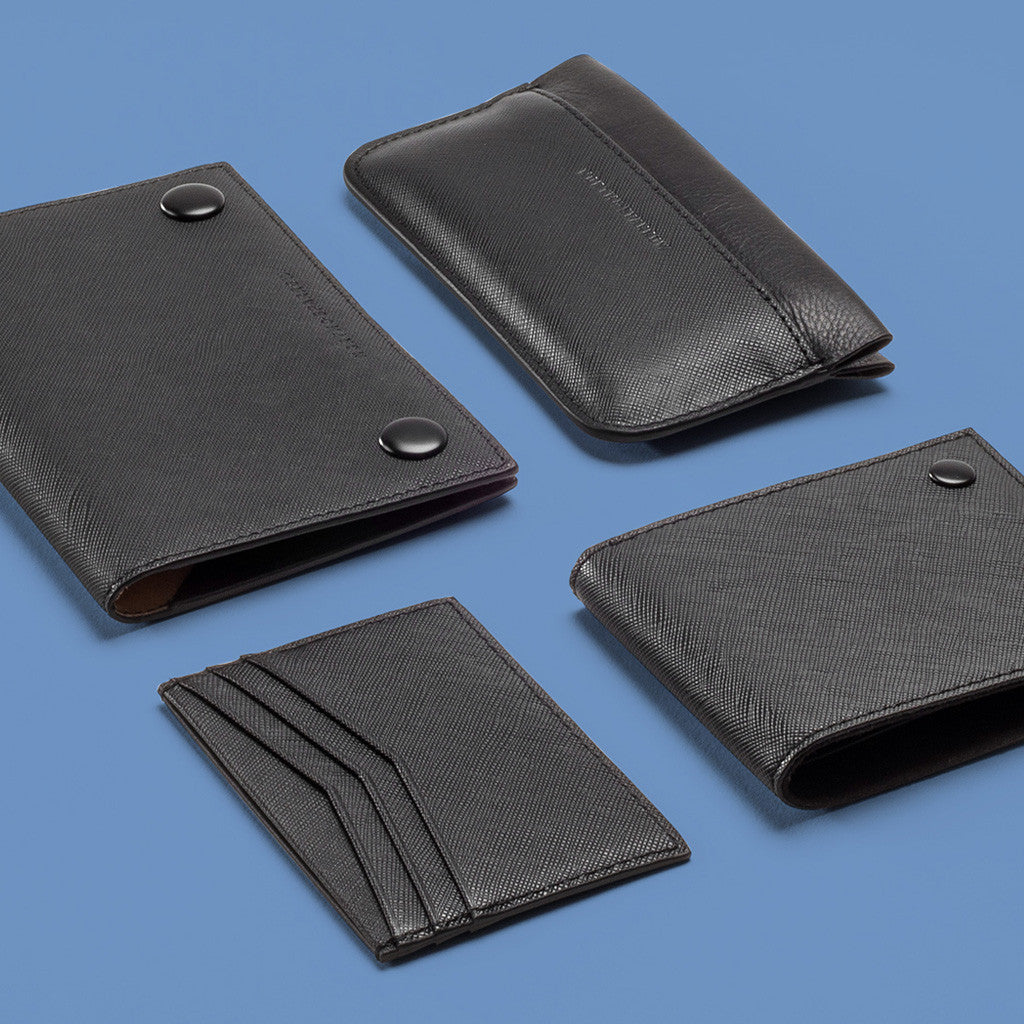 Card Holder - Black Saffiano