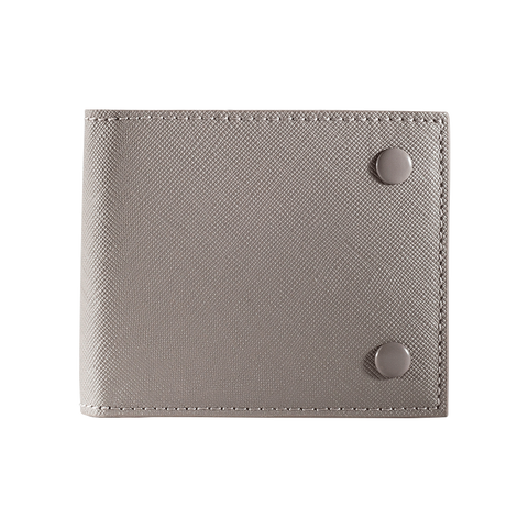 SLIM WALLET - Taupe Saffiano