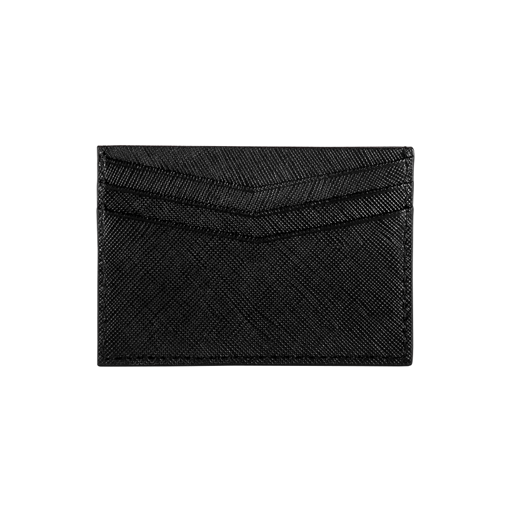 Card Holder - Black Saffiano
