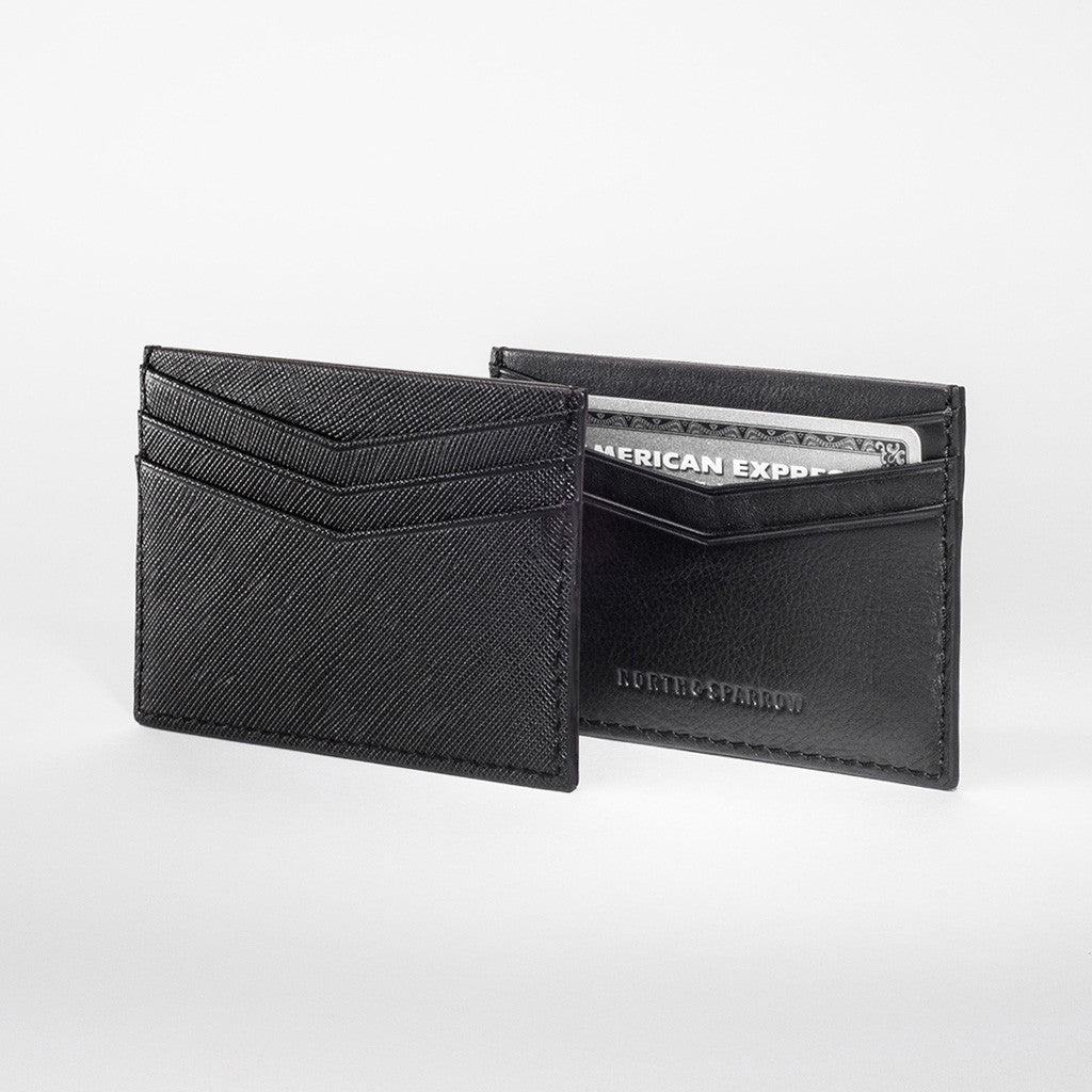 Card Holder - Black Saffiano
