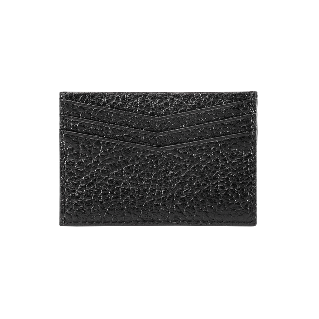 Card Holder - Black High Grain