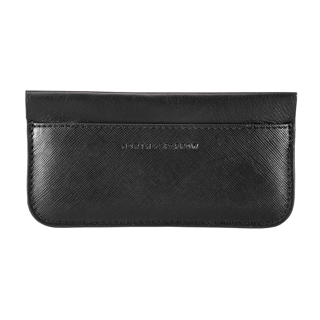 Phone Pouch - Black Saffiano
