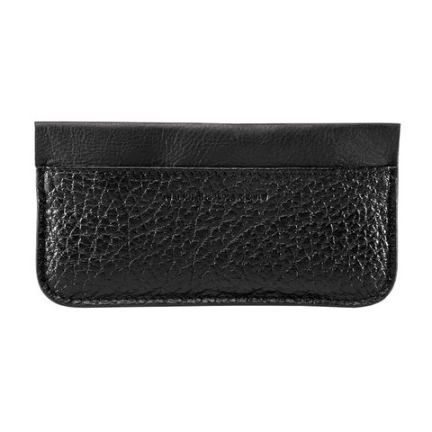 THE GALWAY: Natural Veg Tan Vertical Snap Wallet - Indian Head Buffalo –  Blackthorn Leather