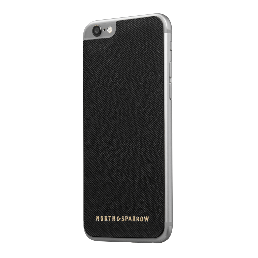 Phone Skin - Black Saffiano