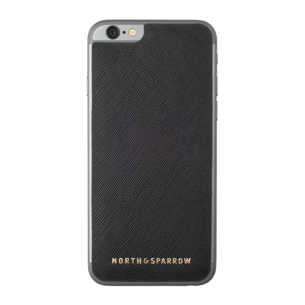 Phone Skin - Black Saffiano