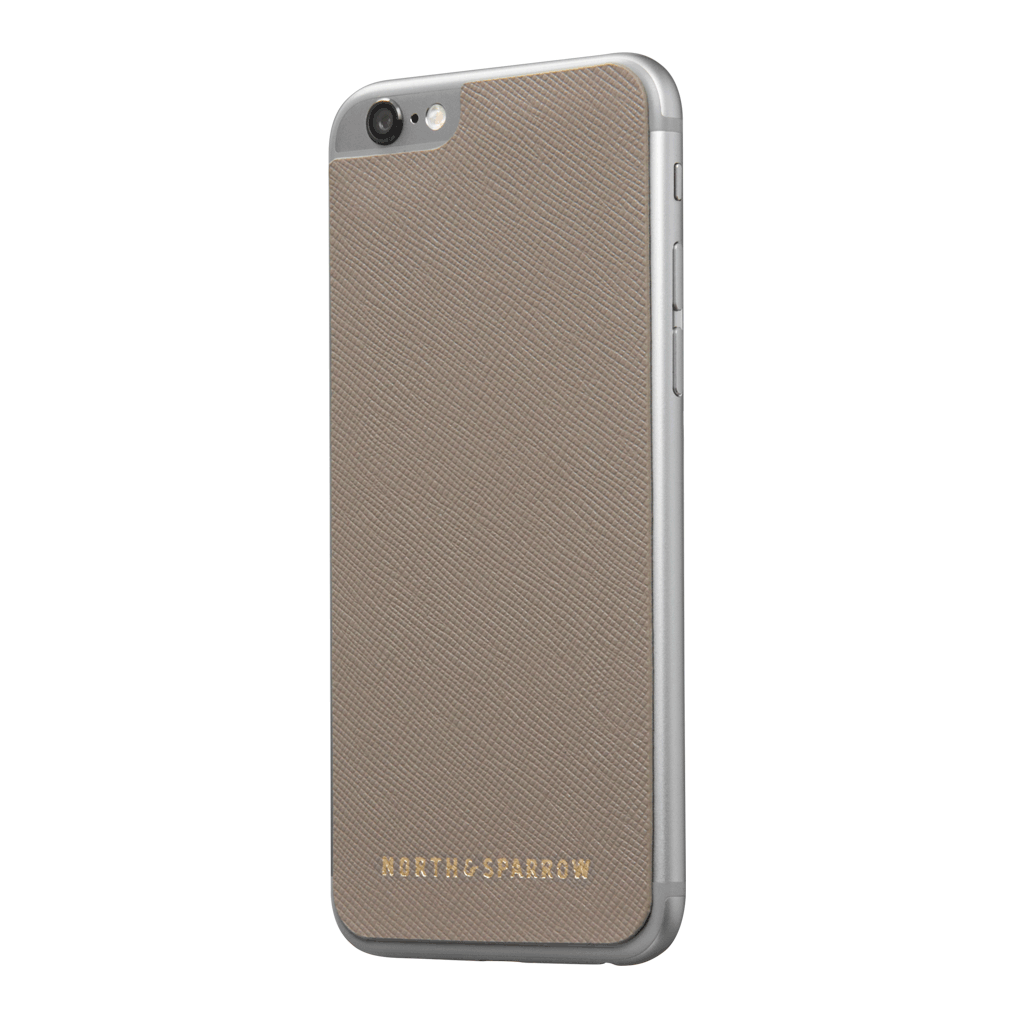 Phone Skin - Taupe Saffiano