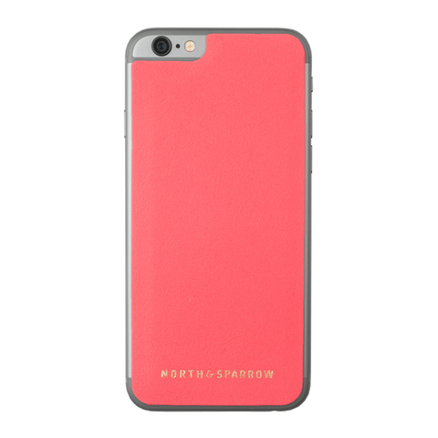 Phone Skin - Coral Nappa