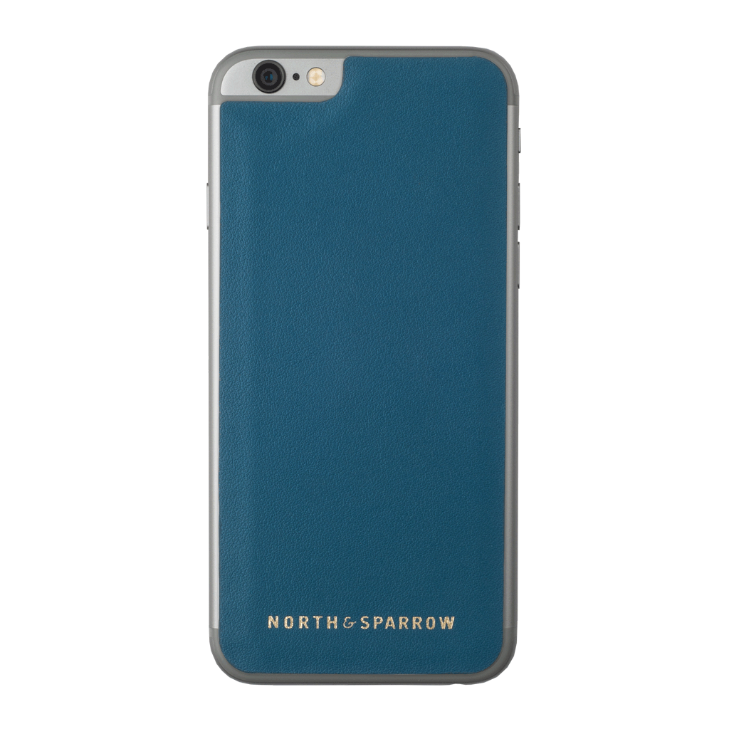Phone Skin - Blue Nappa