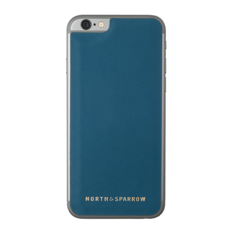 Phone Skin - Blue Nappa