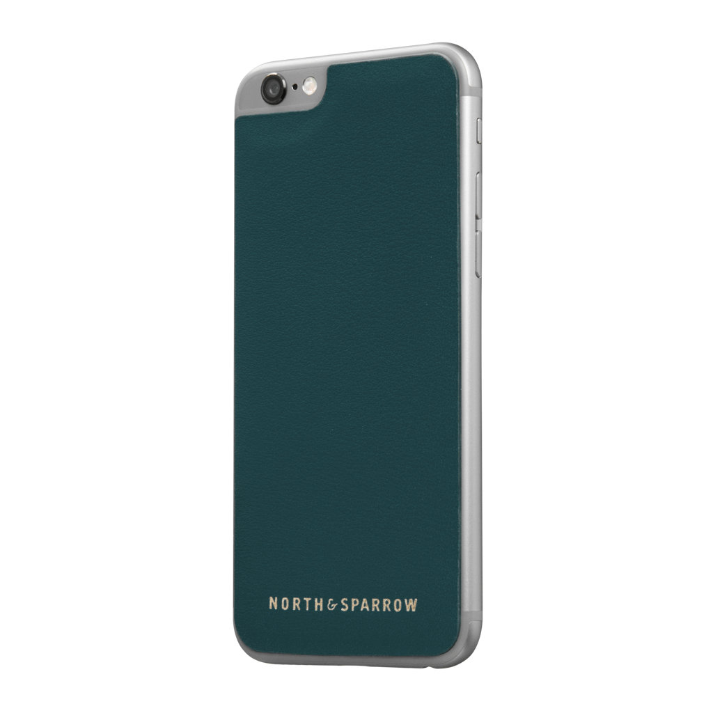 Phone Skin - Jade Green Nappa