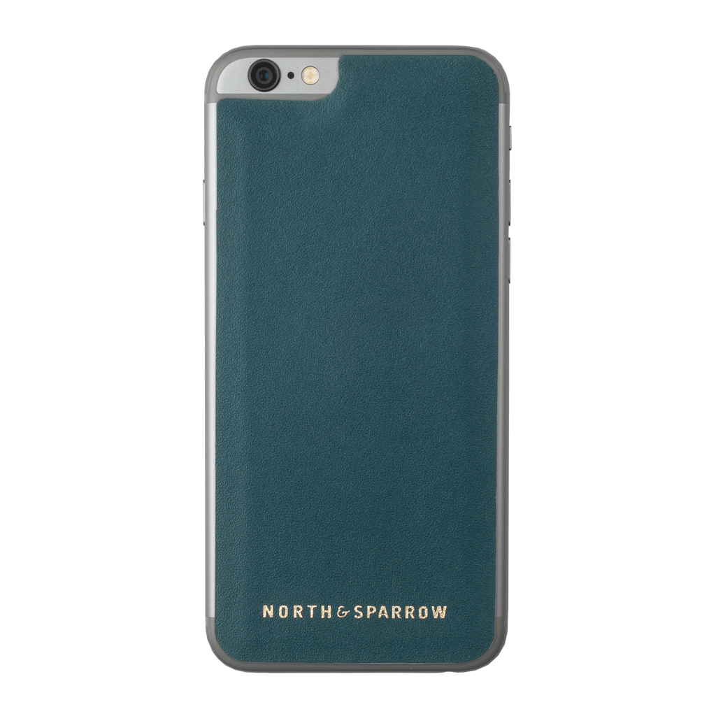 Phone Skin - Jade Green Nappa