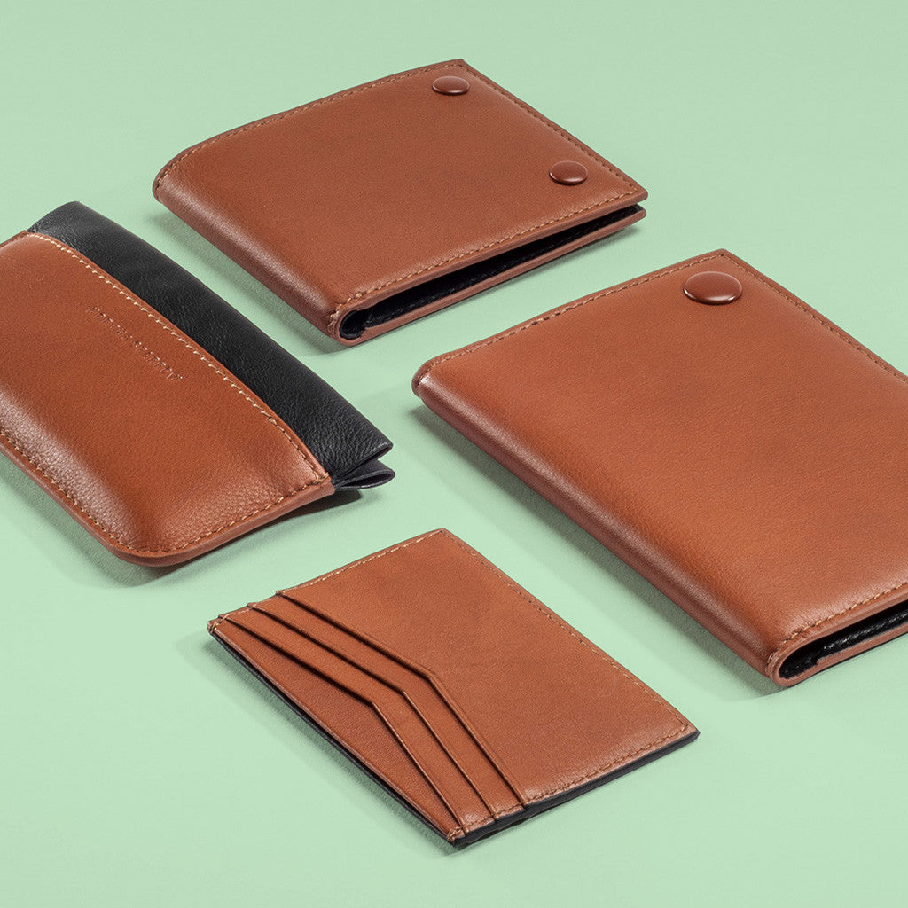 SLIM WALLET - Tan Nappa